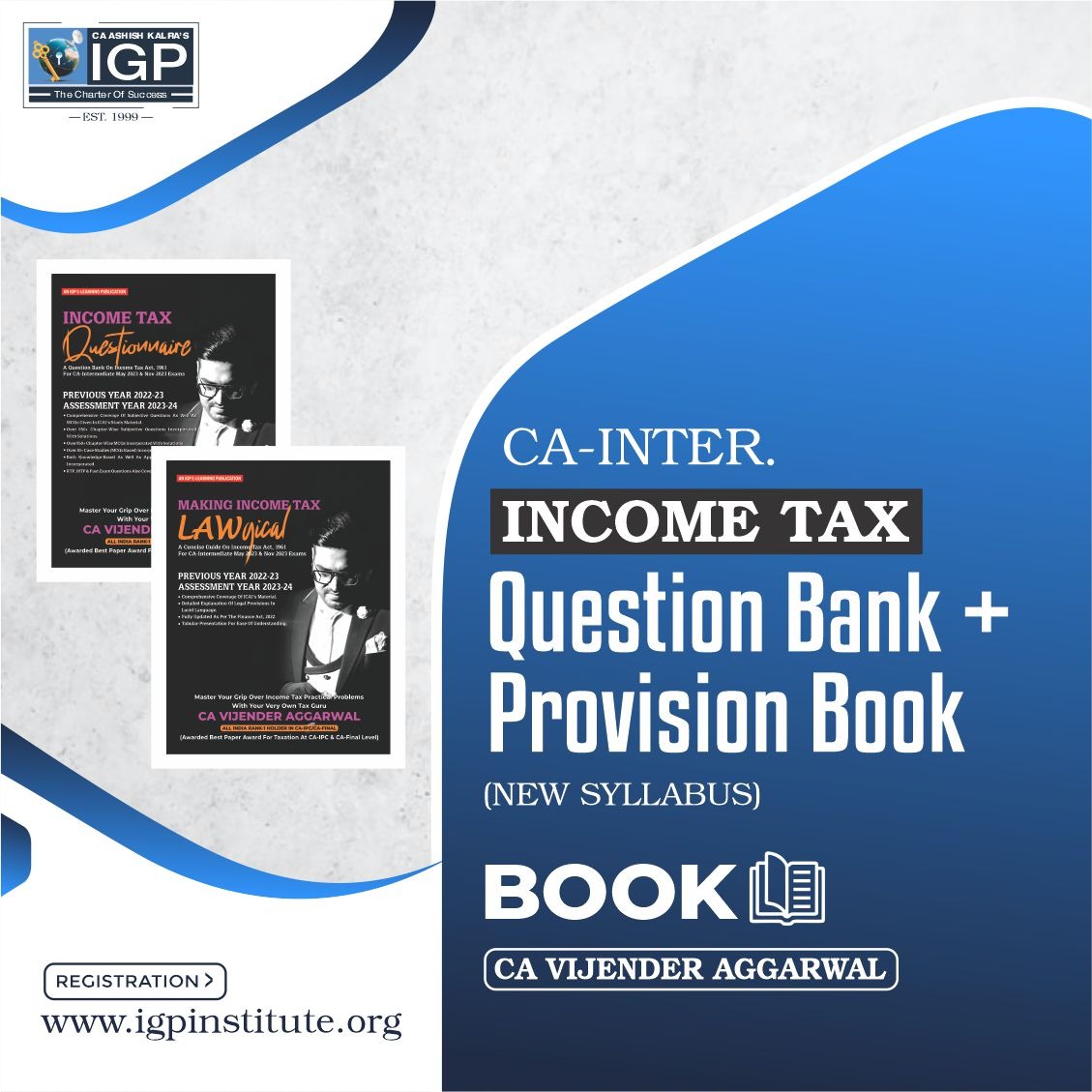 CA Inter - Taxation (Income Tax) Provision & Question Bank Book-CA-INTER-Taxation (Income Tax )- CA Vijender Aggarwal